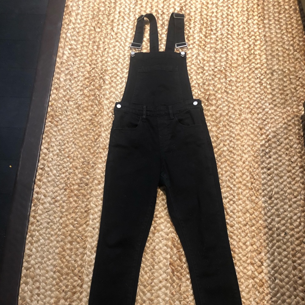 Blank NYC Black Overalls